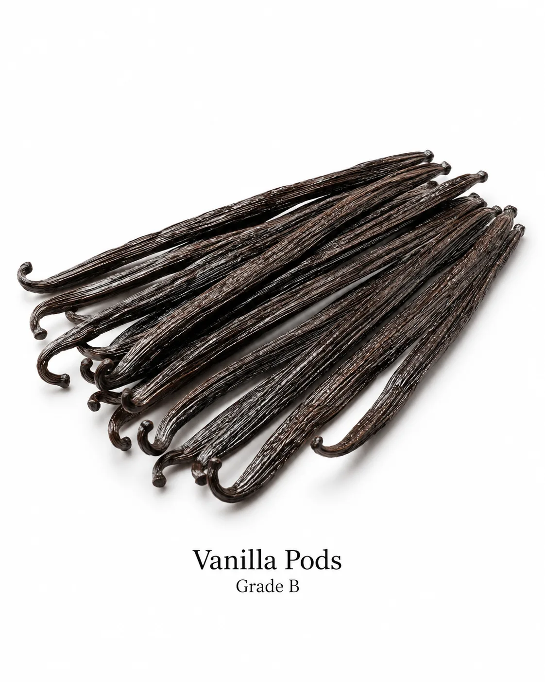 Grade B vanilla beans